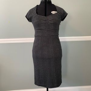 Banana Republic houndstooth dress size 8